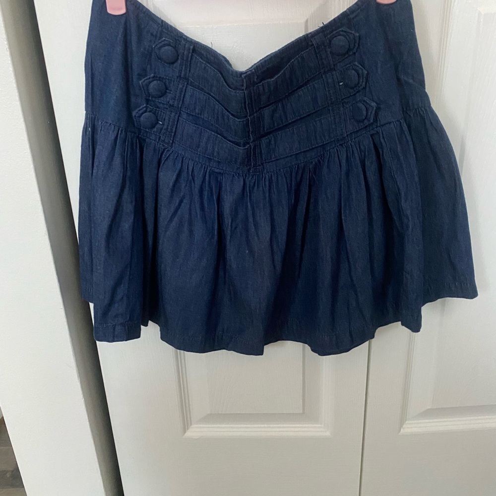 Dollhouse Dark Blue Mini Skirt
